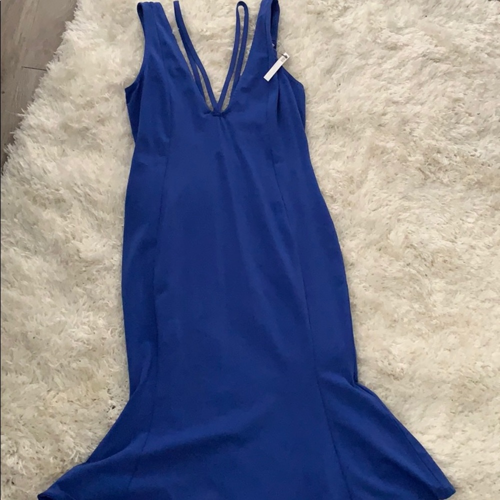 Blue ASOS dress